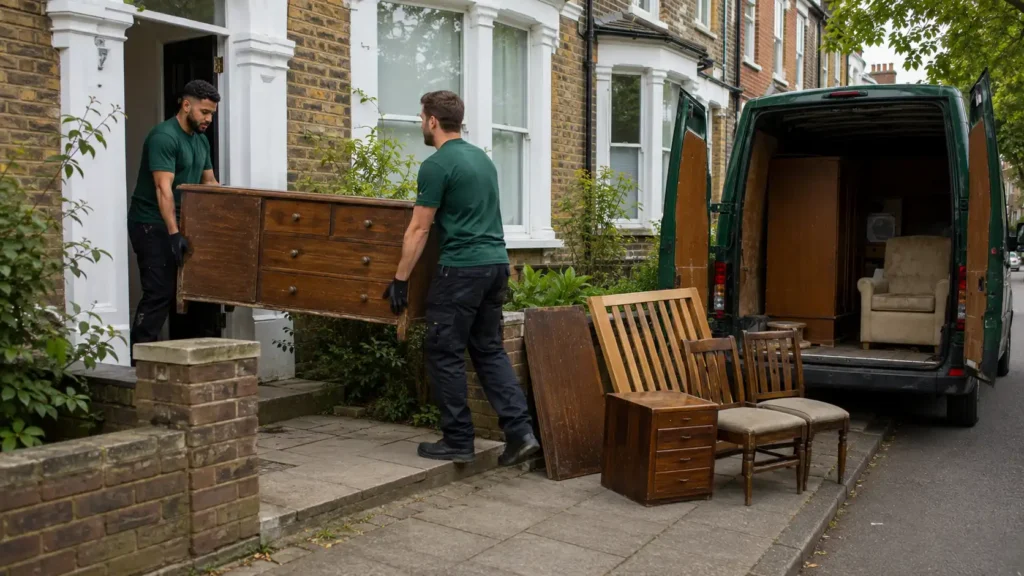 how to get rid of old furniture without hiring a skip